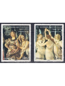 FRANCE 2010 Art (Sandro Botticelli) 2v MNH**