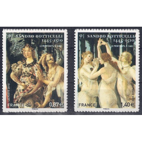 FRANCE 2010 Art (Sandro Botticelli) 2v MNH**