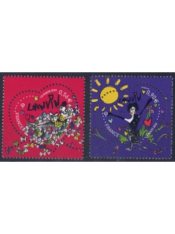 FRANCIA 2010 San Valentino (Lanvin) 2v MNH**