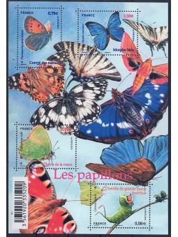 FRANCIA 2010 Farfalle BF MNH**