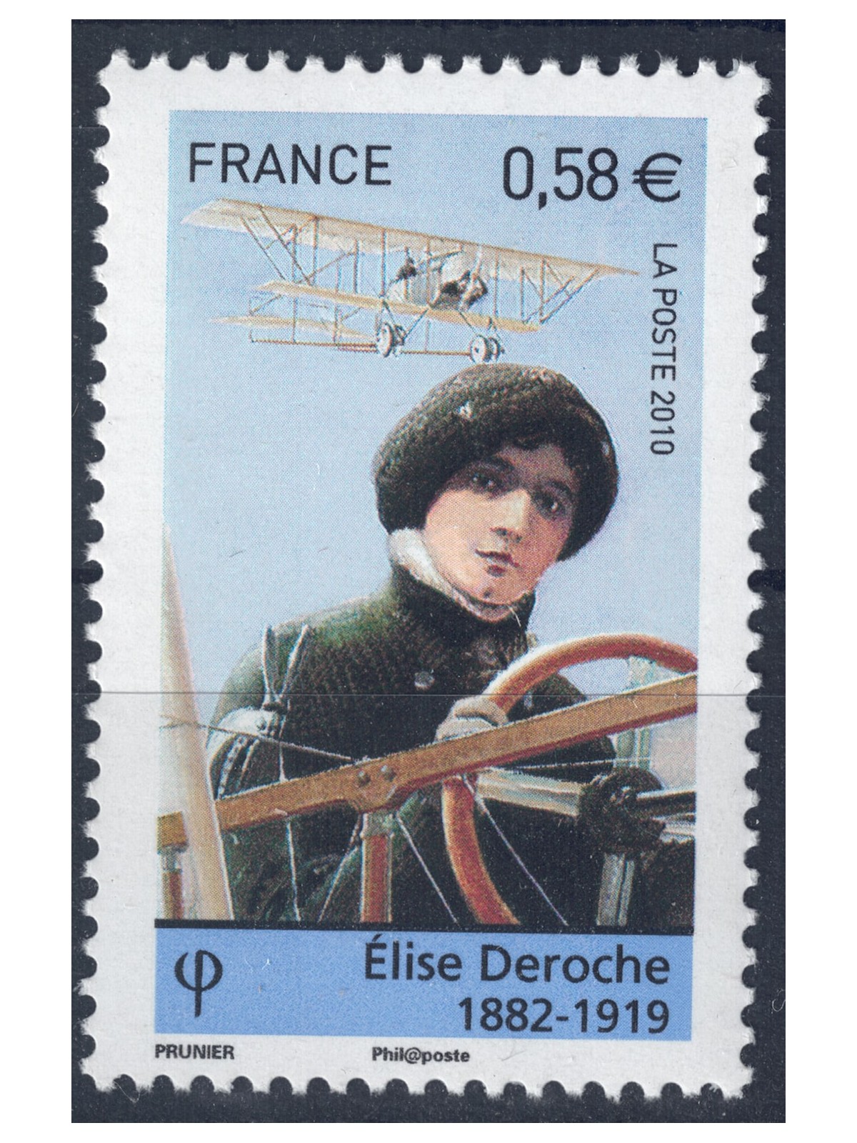 FRANCE 2010 Elise Deroche MNH**