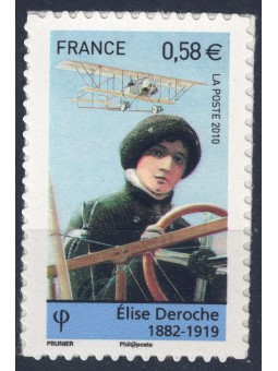 FRANCIA 2010 Elise Deroche (adesivo) MNH**
