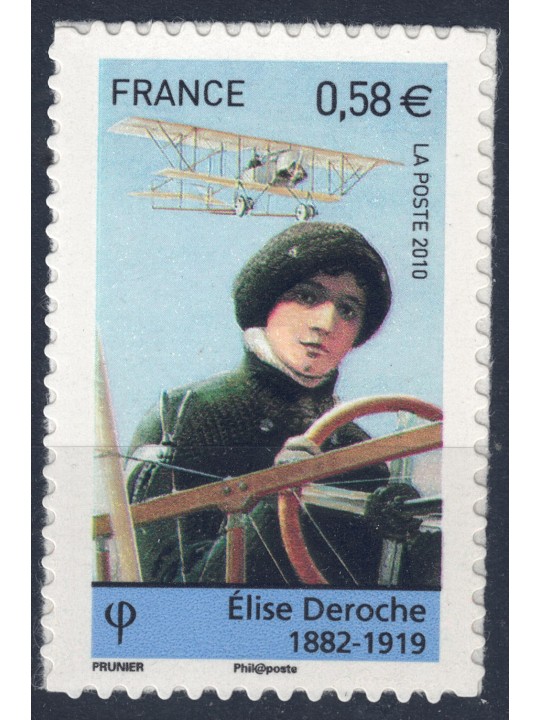 FRANCIA 2010 Elise Deroche (adesivo) MNH**
