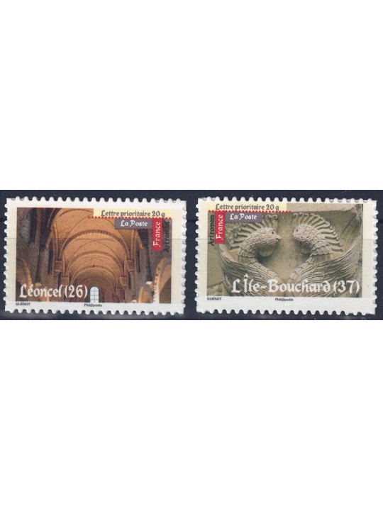 FRANCIA 2010 Arte Romanica 2v MNH**