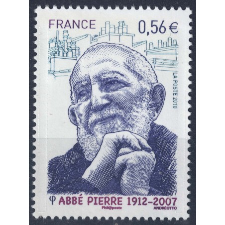 FRANCIA 2010 Abbé Pierre MNH**