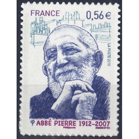 FRANCE 2010 Abbé Pierre (s-a) MNH**