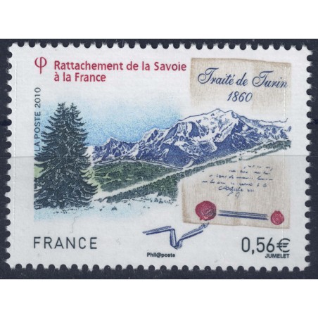 FRANCE 2010 Treaty of Turin MNH**