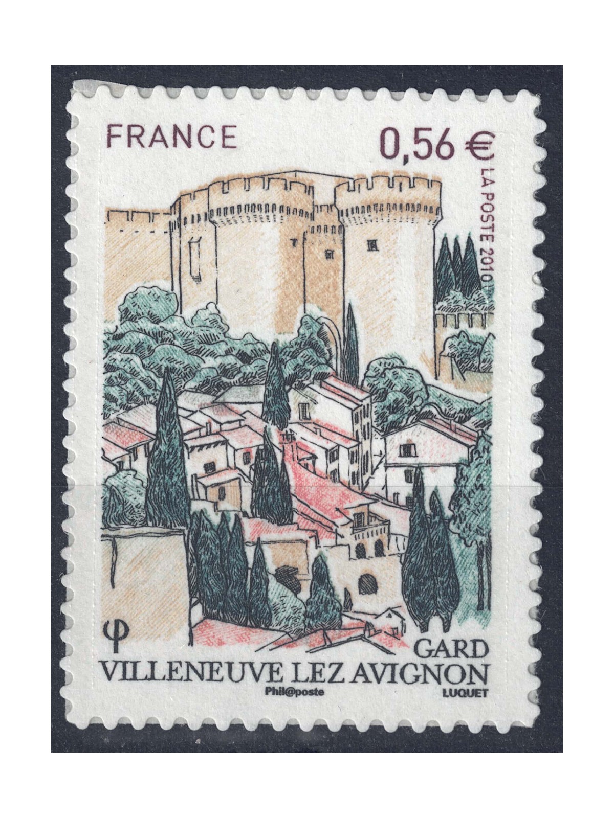 FRANCIA 2010 Turistica (Villeneuve-lez-Avignon) ad. MNH**