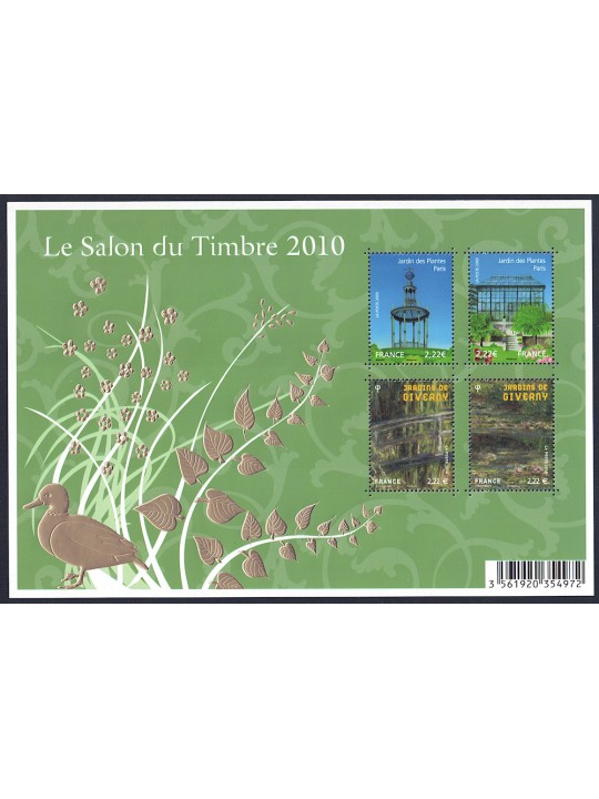 FRANCE 2010 Salon du Timbre s/s MNH**