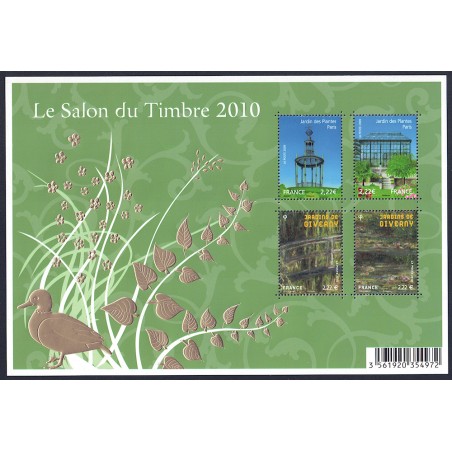 FRANCE 2010 Salon du Timbre s/s MNH**