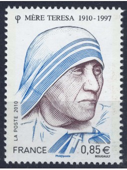 FRANCE 2010 Mother Teresa MNH**