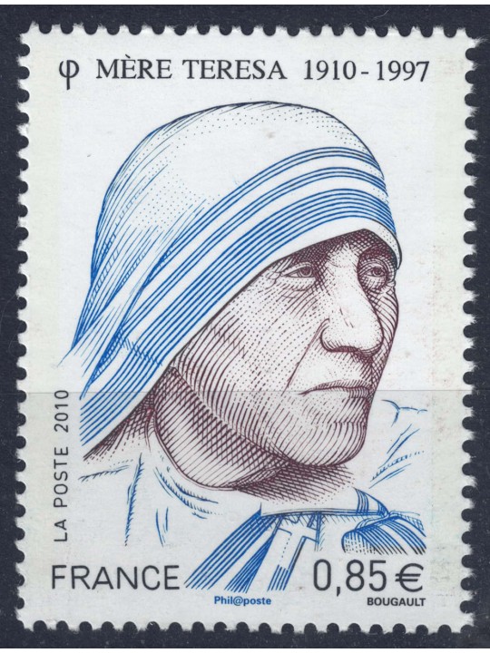 FRANCIA 2010 Madre Teresa MNH**