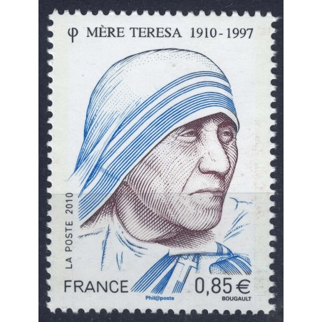 FRANCE 2010 Mother Teresa MNH**