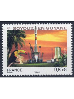 FRANCE 2010 Soyuz spacecraft MNH**