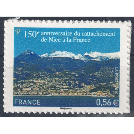 FRANCE 2010 Annexation of Nice (s-a) MNH**