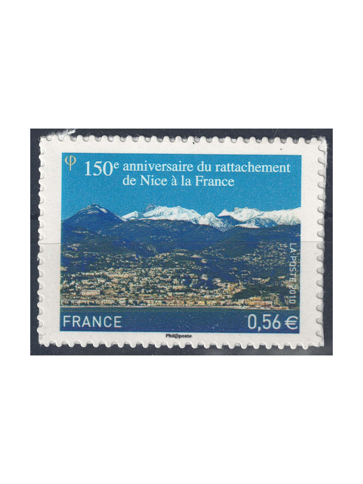 FRANCE 2010 Annexation of Nice (s-a) MNH**