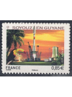 FRANCE 2010 Soyuz spacecraft (s-a) MNH**