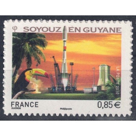 FRANCE 2010 Soyuz spacecraft (s-a) MNH**