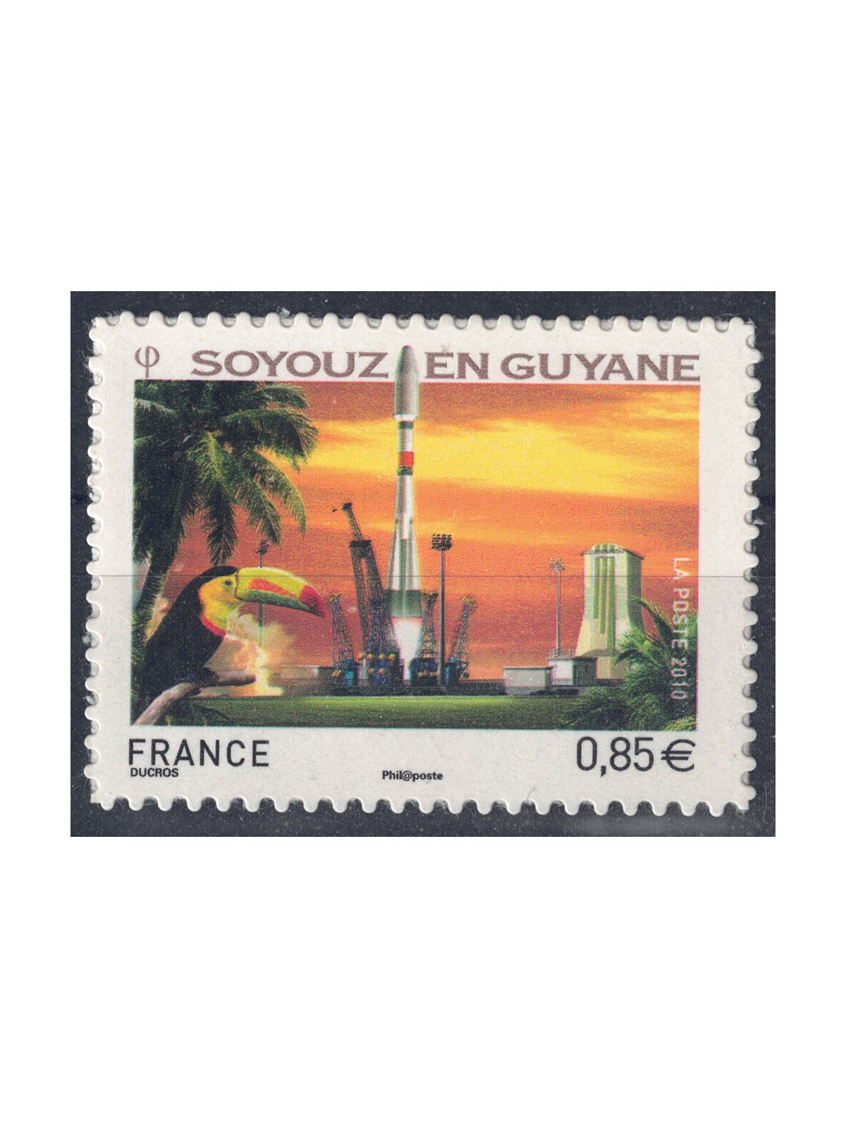 FRANCE 2010 Soyuz spacecraft (s-a) MNH**
