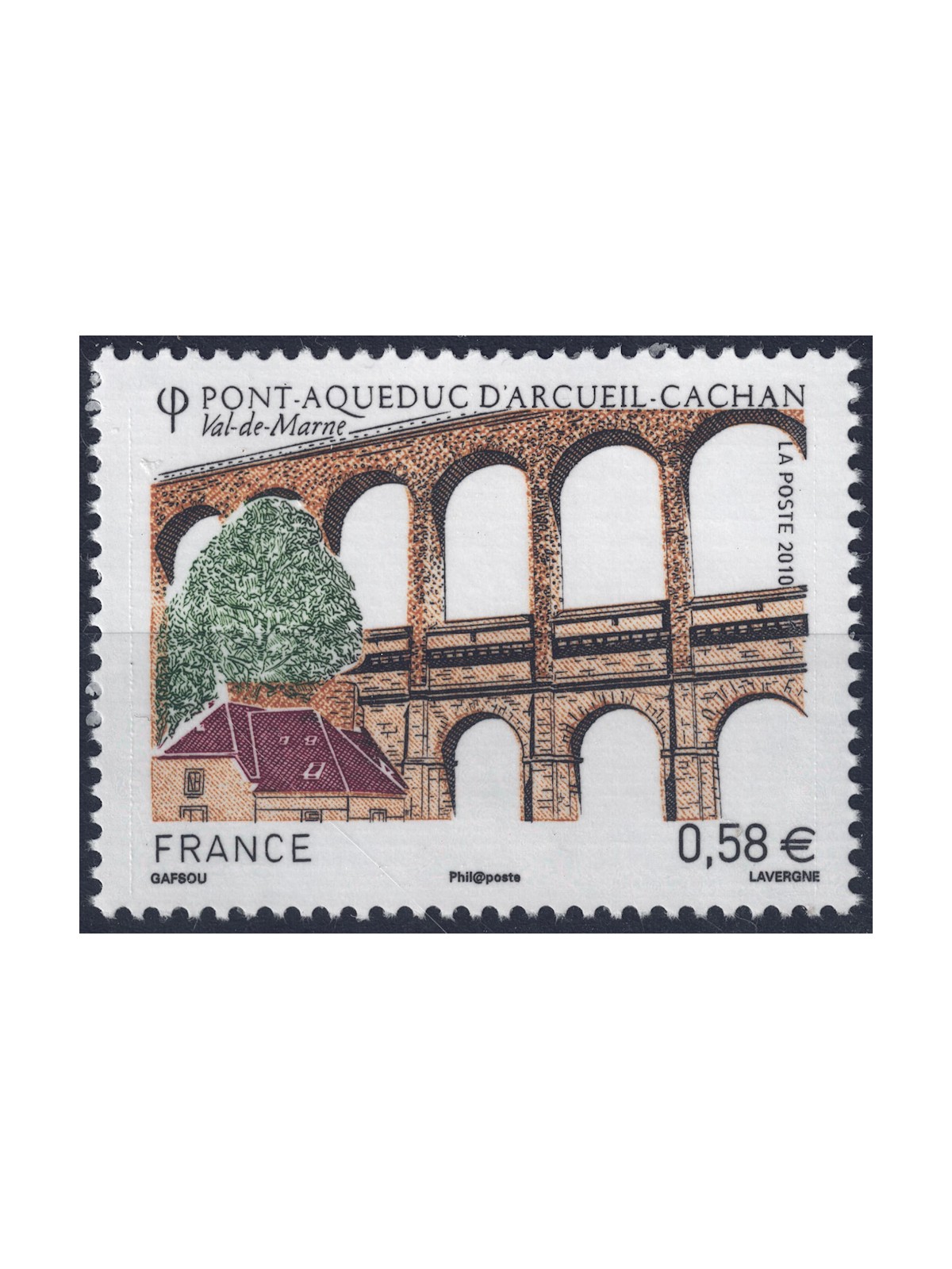 FRANCIA 2010 Turistica (Arcueil) MNH**