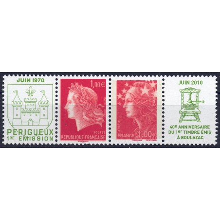 FRANCIA 2010 Marianna (stampa serigrafica) 2v MNH**