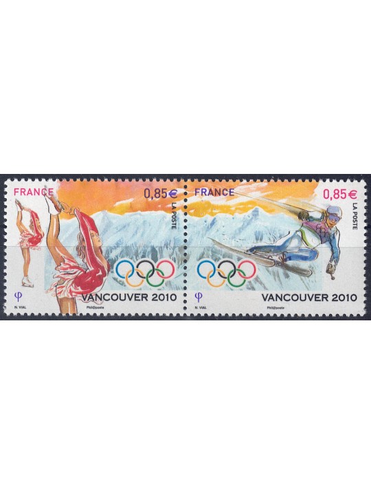 FRANCIA 2010 Giochi olimpici 2v MNH**