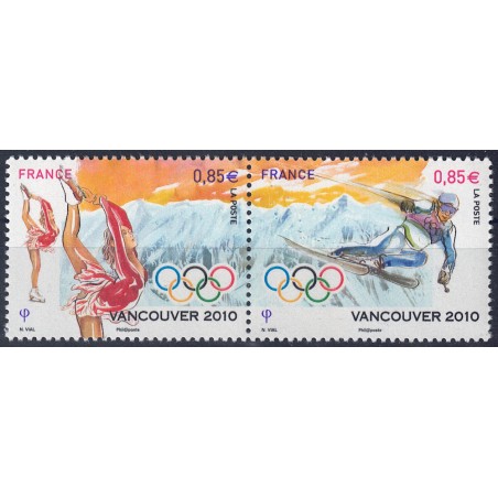 FRANCE 2010 Olympic Games 2v MNH**