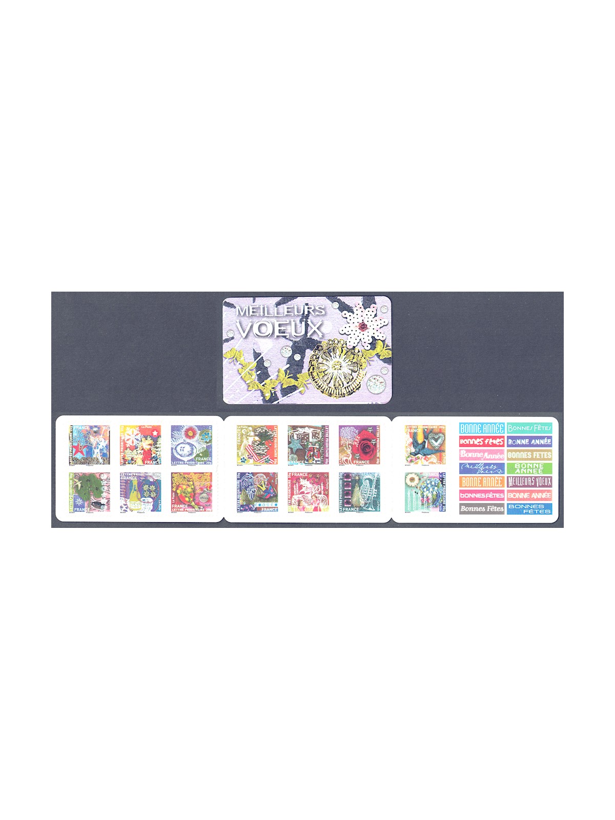FRANCE 2010 Greeting stamps (booklet) MNH**