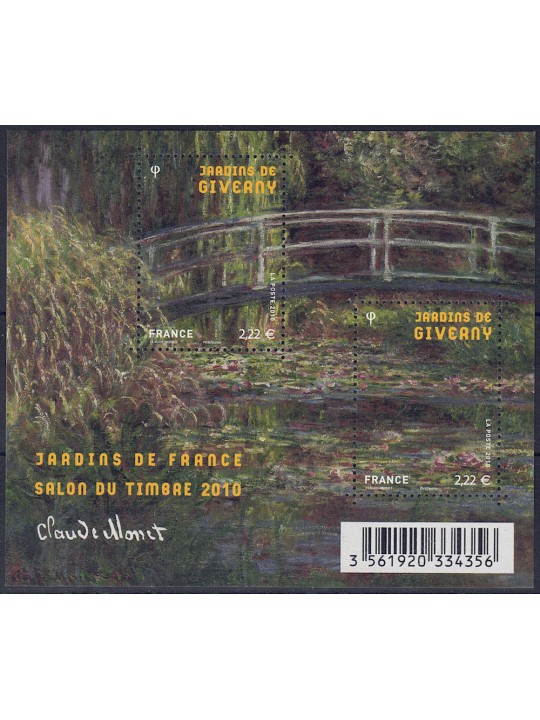 FRANCE 2010 Gardens of France (8th series) s/s MNH**