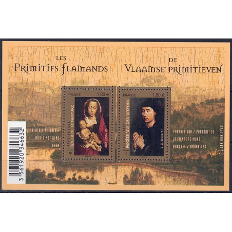 FRANCE 2010 Flemish Primitivs s/s MNH**