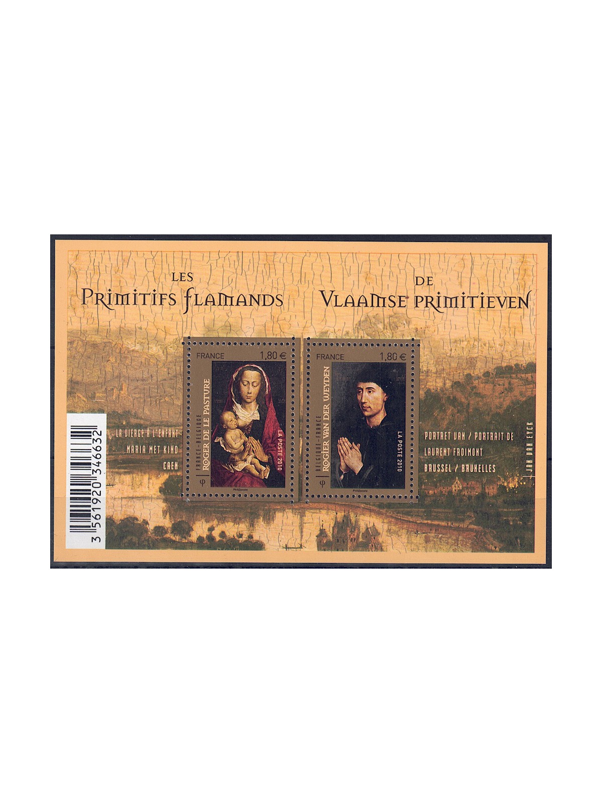 FRANCIA 2010 I Primitivi Fiamminghi BF MNH**