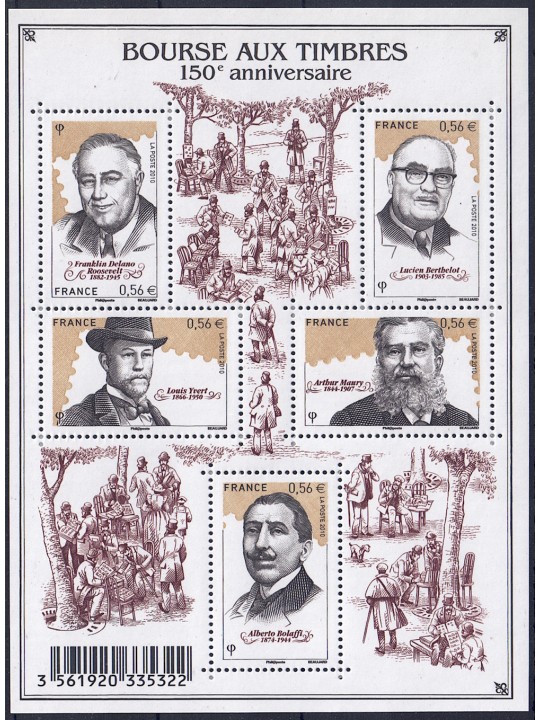 FRANCIA 2010 Mercato filatelico BF MNH**