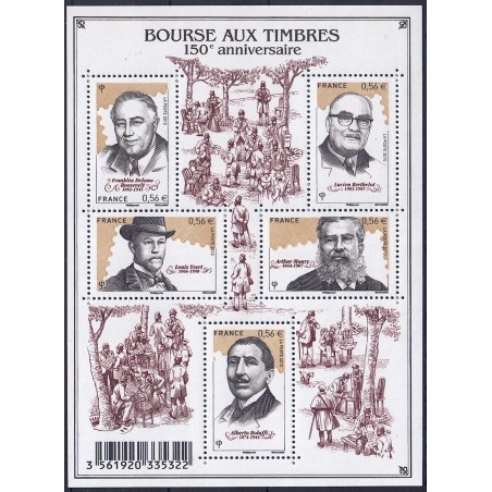FRANCIA 2010 Mercato filatelico BF MNH**