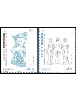 FRANCIA 2011 Arte (Bourdelle e Maillol) 2v MNH**