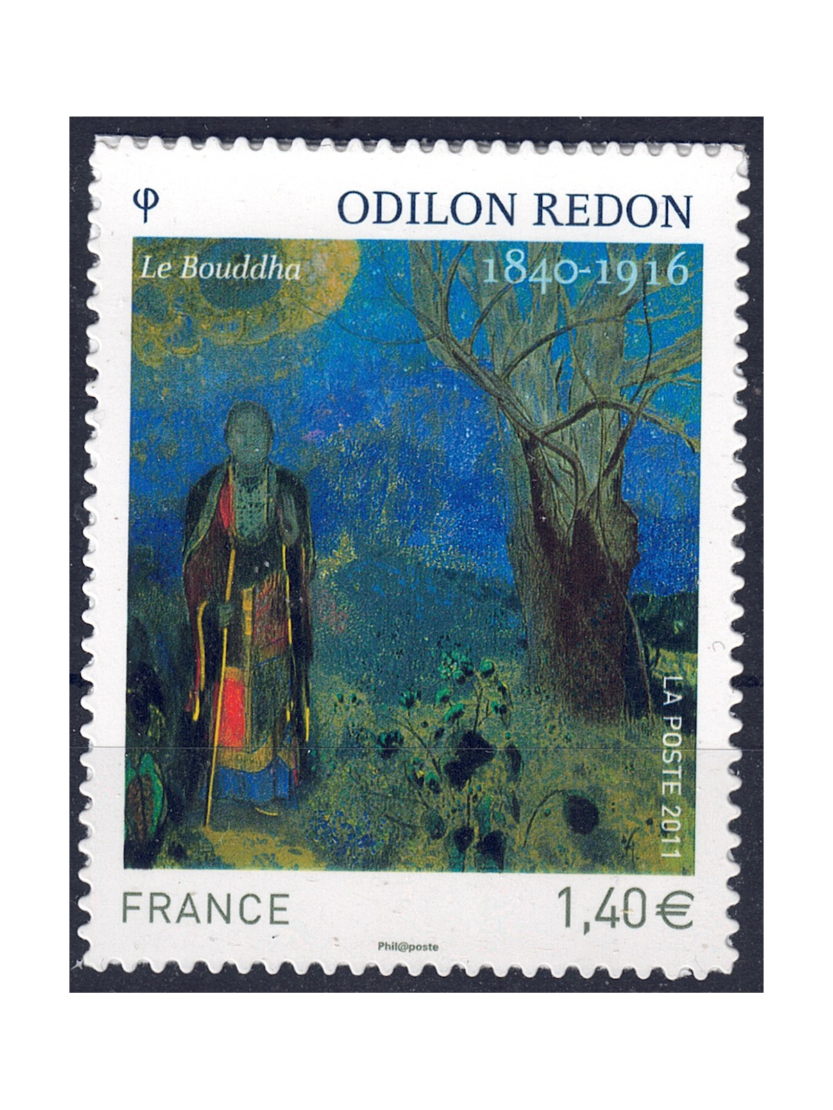 FRANCIA 2011 Arte (Odilon Redon) ad. MNH**