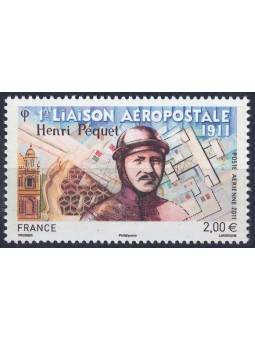FRANCE 2011 Airmail (Henri Péquet) MNH**