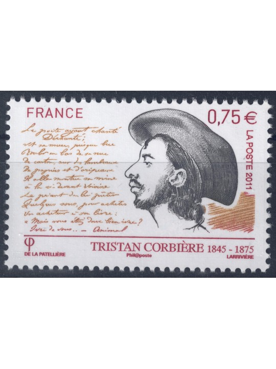 FRANCE 2011 Tristan Corbière MNH**