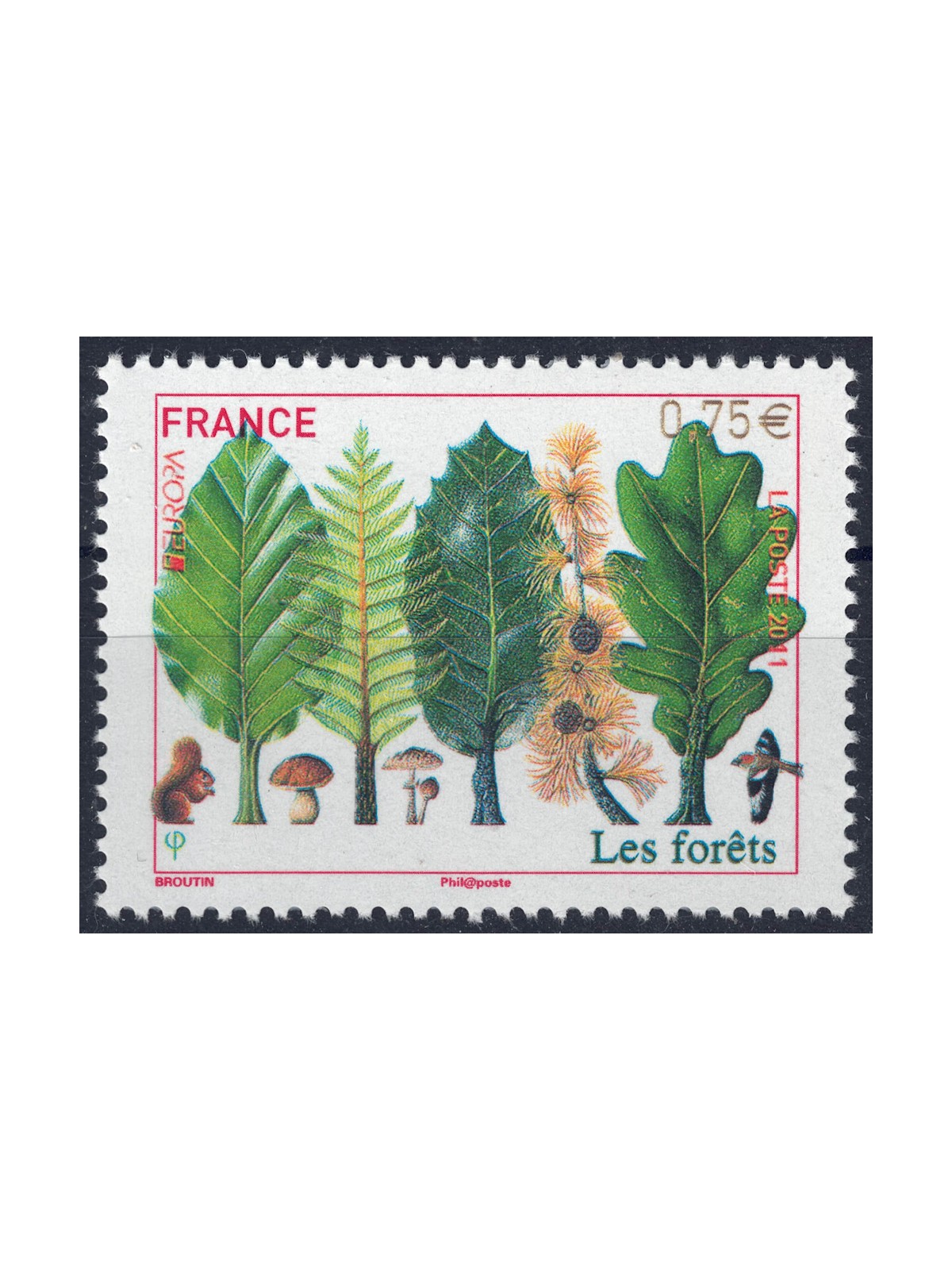 FRANCIA 2011 Europa MNH**