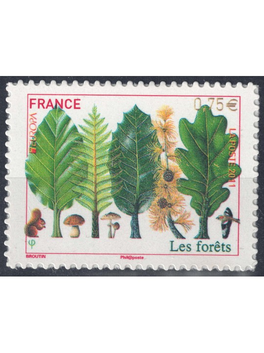 FRANCE 2011 Europe (s-a) MNH**