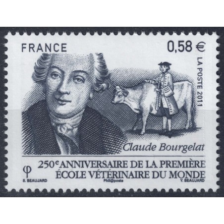 FRANCE 2011 Veterinary school MNH**