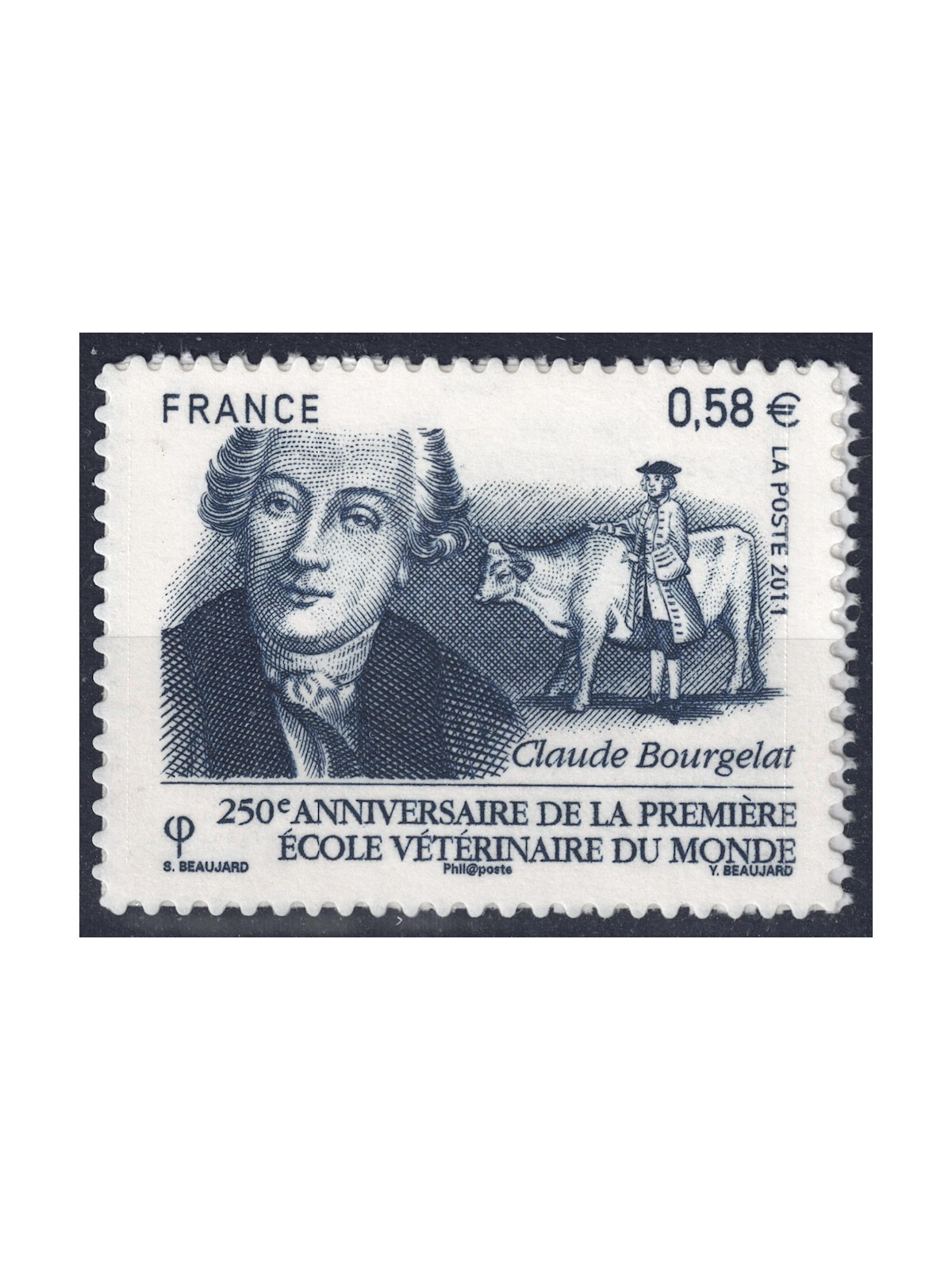 FRANCE 2011 Veterinary school (s-a) MNH**
