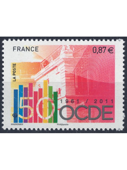FRANCIA 2011 Cinquantenario dell'OCSE MNH**