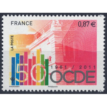 FRANCIA 2011 Cinquantenario dell'OCSE MNH**