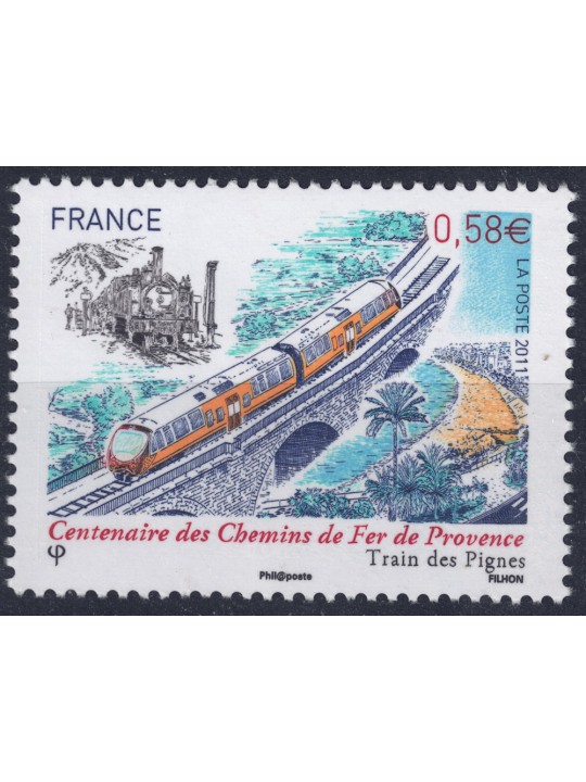 FRANCE 2011 Pignes Train MNH**