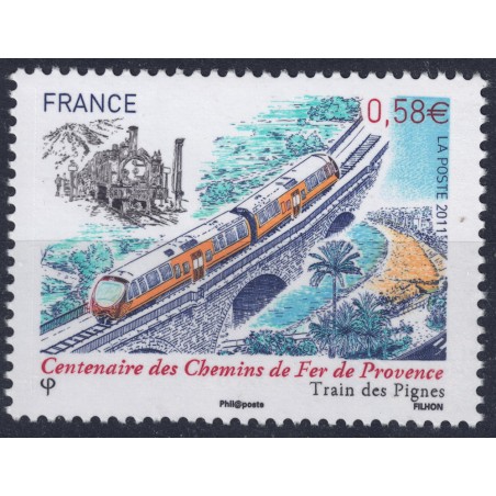 FRANCE 2011 Pignes Train MNH**