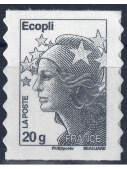 FRANCE 2011 Marianne (55c black without phosphorous) MNH**