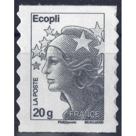 FRANCE 2011 Marianne (55c black without phosphorous) MNH**