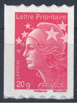 FRANCE 2011 Marianne (60c s-a coil) MNH**