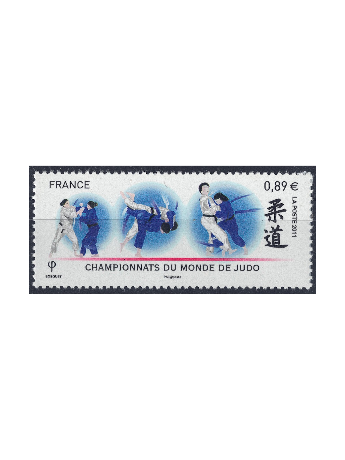 FRANCIA 2011 Campionati di Judo MNH**