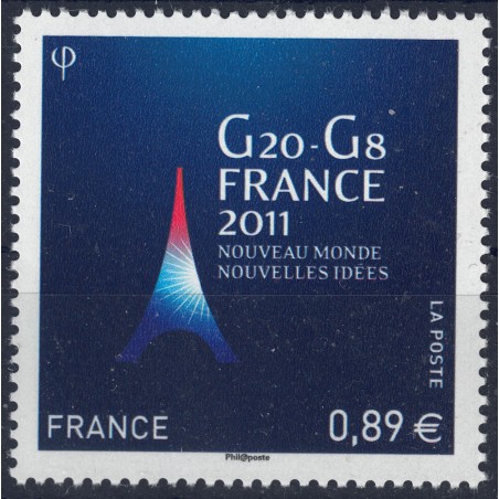 FRANCE 2011 G20 and G8 summit MNH**